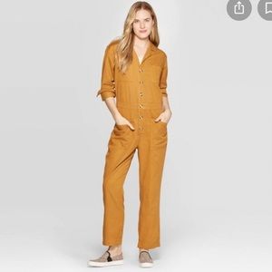 Universal Thread Button Up Jumpsuit